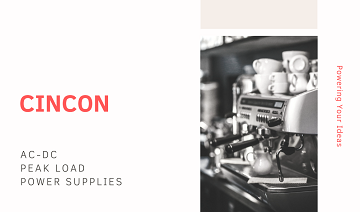 Cincon AC-DC Peak Load Power Supply