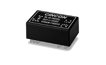 Cincon now extends 10W DC-DC CONVERTER EC6AW-110 series with two new output selections