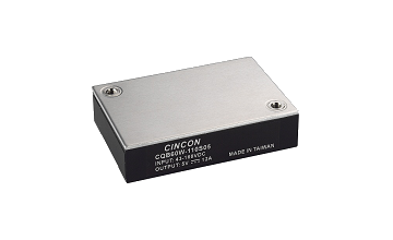 Cincon announced the launch of new 60 Watt quarter-brick isolated DC-DC converter with wide input voltage 43 – 160 VDC