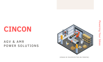 Cincon AGV & AMR Power Solutions