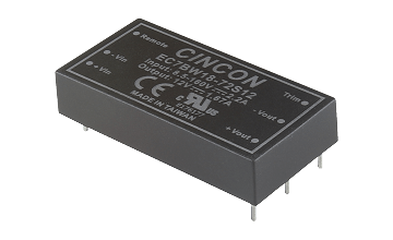 Cincon releases new DC/DC Converter EC7BW18 Series