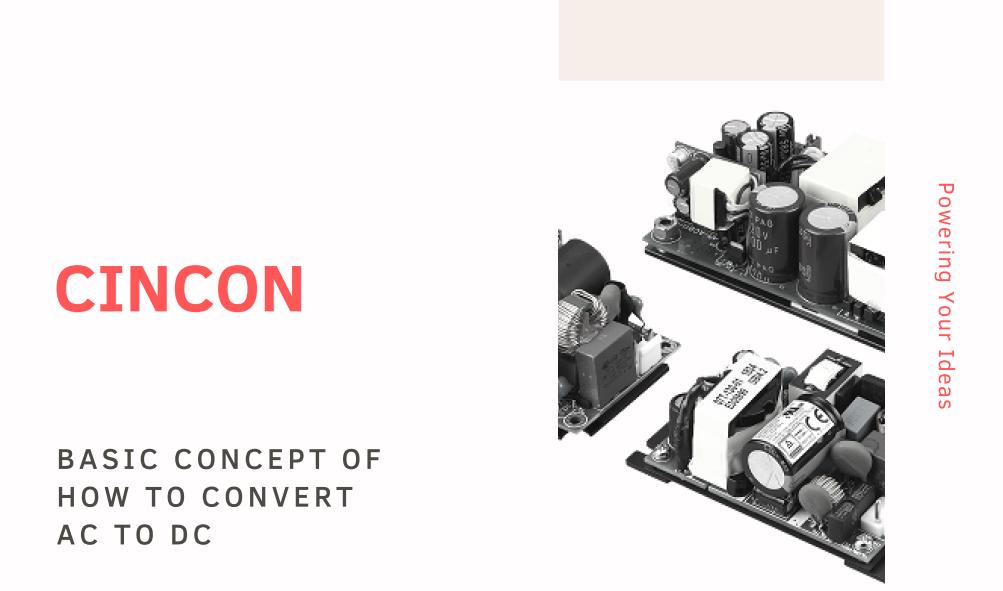 How to convert from AC to DC & how does adapter work?