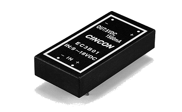 EC3B 7.5Watts 2"x1" Isolated DC-DC Converter